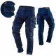 NEO TOOLS Delovne Hlače NEO DENIM, Ojačan Pas, Velikost L/52