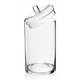 Steklena bonboniera s pokrovom h32 d15