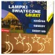 Garderoba LED Zvezda Luna Toplice USB in Baterija 3,5m | Različne Oblike | Topla Barva Svetlobe | RED GARDEN