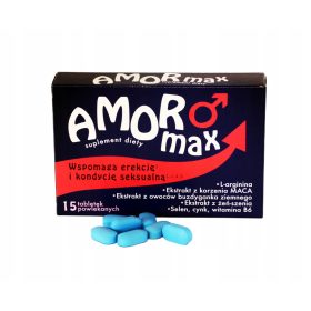  Amor Max: Naravna podpora za močno erekcijo in seksualno zmogljivost