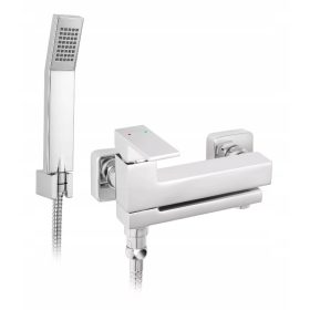 Ferro ZICCO Stenska enoročna armatura za kad in tuš, krom