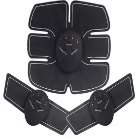    3x Elektrostimulator Trebuh Hrbet Roke Stegna Noge Vrat Zadnjica TENS EMS