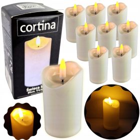 arobni Vložek za svečo LED za grobove 9,5 cm