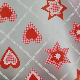 Srčki za darila iz papirja 70cmx25m 25m129