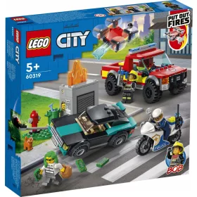 Gasilska in policijska LEGO City akcija 60319