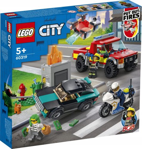 Gasilska in policijska LEGO City akcija 60319