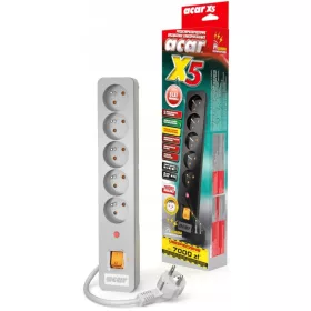    FILTER PRENAPOTNE ZAŠČITE ACAR X5 1,5M 5 VLOŽKOV SIVA W0185