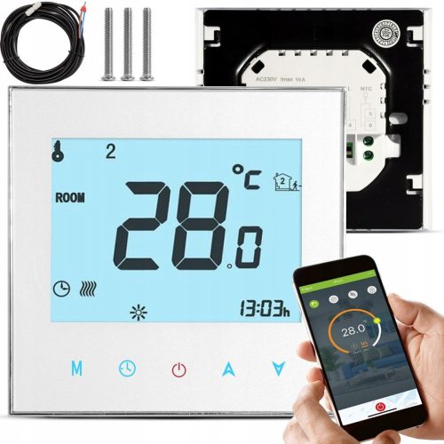 Pametni sobni termostat za električno ogrevanje Tuya Smart LCD