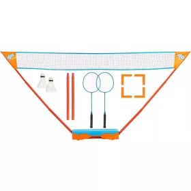   Set badminton loparjev Get & Go s kompletnim setom za igranje badmintona