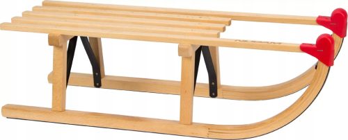 Klasične lesene sani NIJDAM Davos 90kg / 80cm