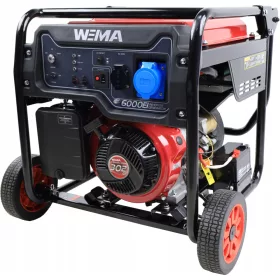 Prenosni enofazni bencinski generator Weima 5500 W