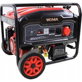   Prenosni trifazni bencinski generator Weima WM8500E-3 AVR 7,7kW Cu navitje