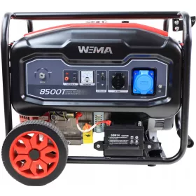   Prenosni enofazni bencinski generator Weima WM8500E 7,7 kW AVR bakreno navitje