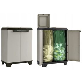   Optimized name: Keter Planet Recykling Ločevalna posoda za odpadke za dve vreči