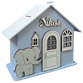   XXL Skrinja za shranjevanje z imenom, idealno darilo za ROJSTNI DAN, KRST in posebne priložnosti