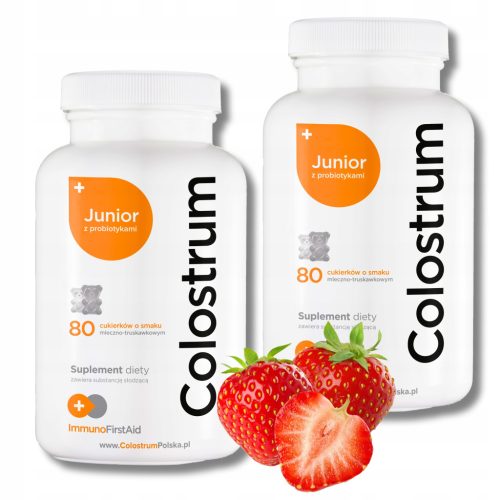 Kolostrum Junior s probiotiki, vitaminom C in cinkom za otroke