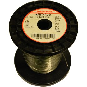   Uporovna žica Kanthal D 0,6 mm x 20 m za rezanje polistirena, grelcev, spiral