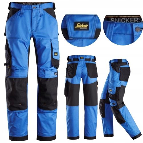 Dolge delovne hlače Snickers AllroundWork Stretch 6351