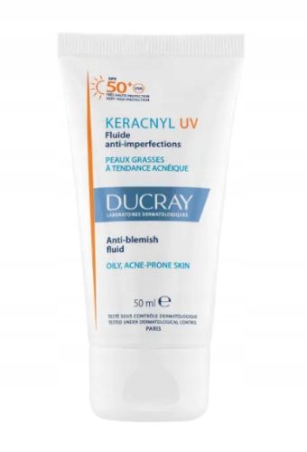 DUCRAY Keracnyl UV Fluid za nepravilnosti kože SPF50+ 50ml