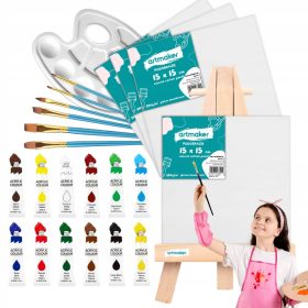   KREATIVNI SET ZA SLIKANJE ZA OTROKE | ZABAVNO DARILCE ZA MLADE UMETNIKE