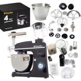 RIWALL PRO ROBY ROBOTER 2.1 Kuhinjski Robot 2700 W Črn