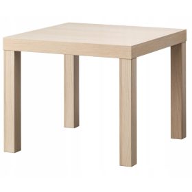 IKEA Stol Lack Kwadratna Hrastova Miza 55x55x45 cm