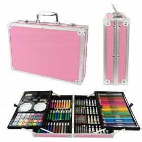 Velik umetniški set za otroke v kovčku