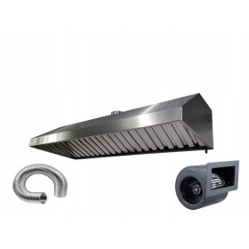 Gastronomska napa XL 250x70x40 s filtrom Turbina