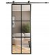 Drsna vrata Loft 85 cm s steklom in ogledalom