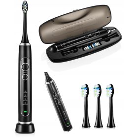 Sončna zobna ščetka Beauty Limited DenticBlack, črna