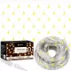 Svetleče zunanje lučke za božično drevo LED zavesa 2x2 m povezovanje