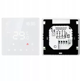    Tuya WiFi termostat, daljinski nadzor temperature z LCD Touch 3A