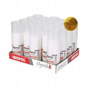 BISPOL Vložki za sveče OGNIK WP6N 144h 18 kos