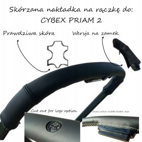   Usnjena prevleka za ročaj otroškega vozička Cybex Priam 2/4 in E-priam