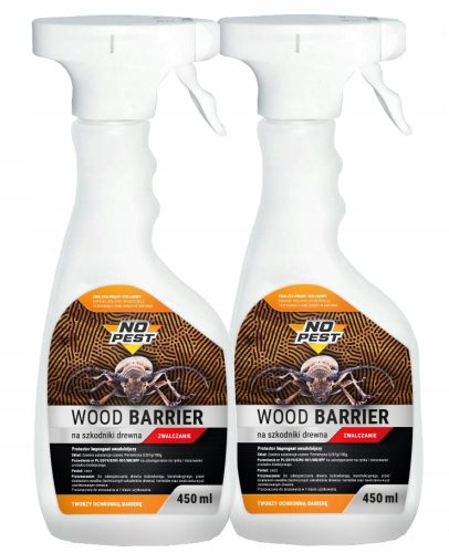 No-Pest Tekočina za škodljivce drevesa Wood Barrier NO PEST™ 450 ml