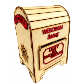 Dreveseni poštni nabiralnik za Miklavža