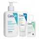 Set Nega Obraza CeraVe z SPF 50 in Čistilni Gel za Aknasto Kožo
