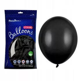   Baloni za dekoracijo PartyDeco Strong Pastel Black 30 cm 50 kosov
