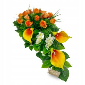   VRVICA za grobna dekoracija - XXL, nagrobni šopek KARO, umetno cvetje