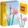 LEGO Kreativni Komplet 40647 Lotuševi Cvetovi + LEGO Papirnata Vrečka 6315786 Rumena 24x8x18 cm