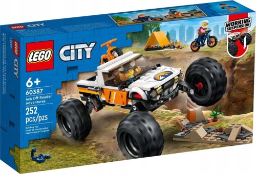 LEGO City Prizorišča v terenskem vozilu 4x4