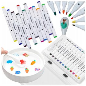 MAGICNI MARKERJI ZA RISANJE NA VODI - KOMPLET 12 KOSOV