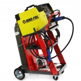 VARILNI VOZIČEK ZA VARILNE APARATE s polico za jeklenke