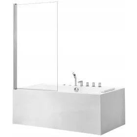 Enodelni paravan za kad 80 x 140 cm prozoren
