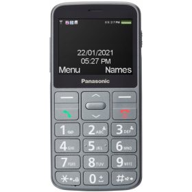 Telefon za starejše Panasonic KX-TU160EXG 32 MB 2G siv