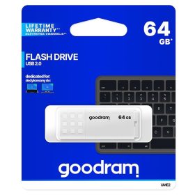 Goodram UME2 64 GB USB 2.0 Beli Ključek