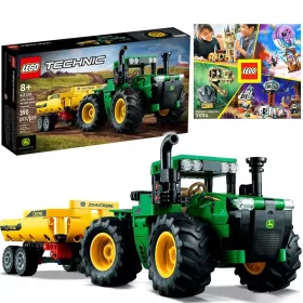   LEGO Technic Traktor John Deere 9620R 4WD 42136 + LEGO KATALOG 2024 NOVO
