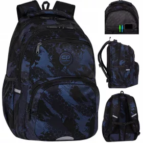 COOLPACK VELIK ŠOLSKI NAHRBTNIK YOUTH PICK TRACE NAVY