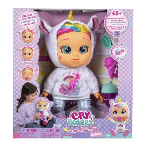 IMC Toys Cry Babies Dreamy lalka z obrazno mimiko 88580