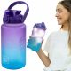 Steklenica za vodo s slamico Soxo 1500 ml, večbarvna